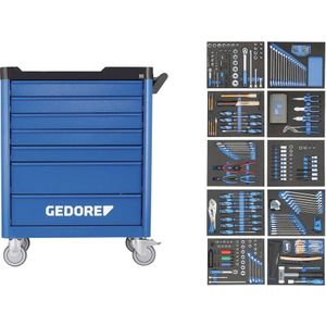 Gedore WSL-L-TS-308 Gereedschapwagen 308-delig 2980347 - 2980347