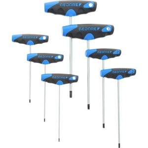 2142 TX-007 Haakse Stiftsleutelset 7-Delig TORX