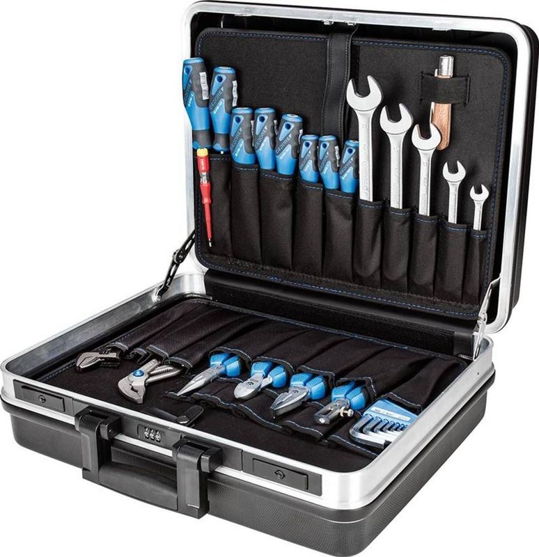 Gedore - Gereedschapset - 74-delig - In Koffer - Grijs Zwart