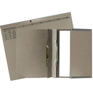 25 Exacompta Hängehefter Exaflex Karton grau 2 x Amtsheftung