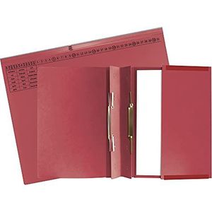 25 Exacompta Hängehefter Exaflex Karton rot 2 x kaufmännische Heftung