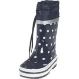 Playshoes Regenlaarzen Kinderen - Blauw met Witte Stippen - Maat 28/29