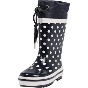 Playshoes Regenlaarzen Kinderen - Blauw met Witte Stippen