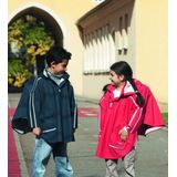 Playshoes Regenponcho Kinderen - Rood - Maat 116