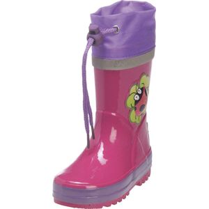 Playshoes Regenlaarzen Kinderen Lieveheersbeestje - Roze