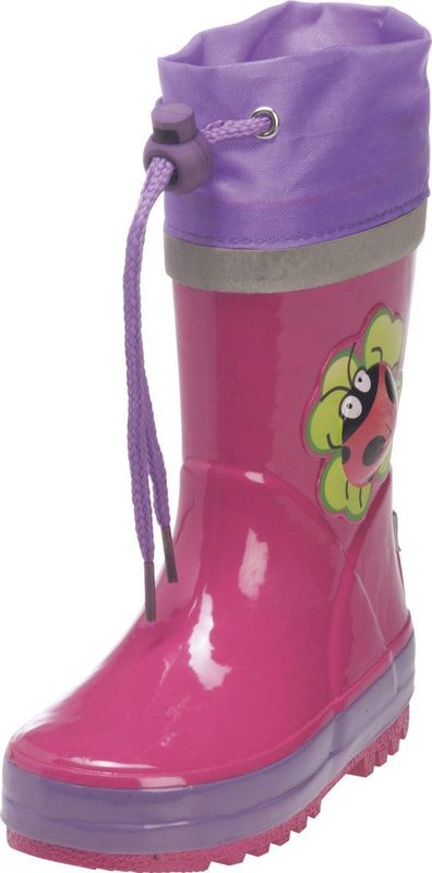 Playshoes Regenlaarzen Kinderen Lieveheersbeestje - Roze