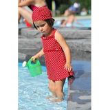 Playshoes UV badpak Kinderen Stippen - Rood - Maat 898/104