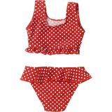 Playshoes UV bikini Kinderen Stippen - Rood - Maat 86/92