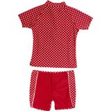 Playshoes UV zwemsetje Kinderen Dots - Rood