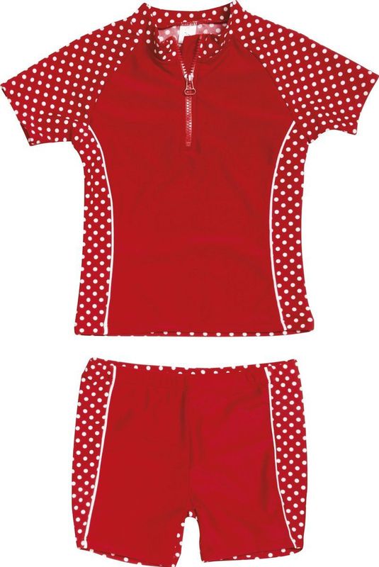 Playshoes UV zwemsetje Kinderen Dots - Rood