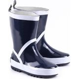 Regenlaarzen - Color-Blocking - Natuurlijke Rubber - Platte Hak