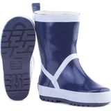 Regenlaarzen - Color-Blocking - Natuurlijke Rubber - Platte Hak