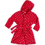 Badjas - Fleece - Blauw - Met Capuchon - Kinderen