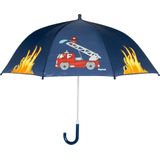 Playshoes - Paraplu - Brandweer - Donkerblauw - maat Onesize