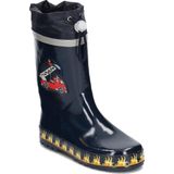 Playshoes Regenlaarzen Kinderen Brandweer - Donkerblauw