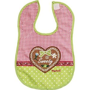 Playshoes 507126-373 Klittenbandslabbetjes, babyslabbetje landhuis, waterdichte onderlegger, 33 x 26 cm