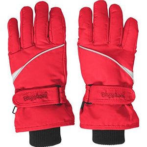 Playshoes - Winter handschoenen met klitteband - Rood - maat 3 (17cm) 4-6 years