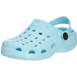 Playshoes uniseks-kind EVA-klomp klompen badslippers, turquoise, 32/33 EU