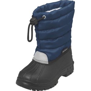 Playshoes Winterlaarzen met trekkoord Kinderen - Donkerblauw - Maat 22-23