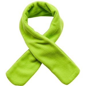 Playshoes Uniseks kindersjaal van fleece knuffelzachte halswarmer met lus om in te steken, groen, One Size
