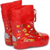 Playshoes Korte Regenlaarzen Bosdieren Rood