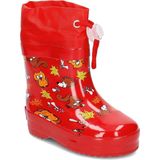 Playshoes Korte Regenlaarzen Bosdieren Rood