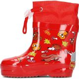 Playshoes Korte Regenlaarzen Bosdieren Rood
