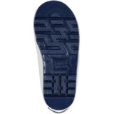 PlayshoesRubberen laarzen van natuurlijk rubber gevoerdUniseks-kindRegenlaarzenRubberlaarzen, blauw, wit, 34/35 EU