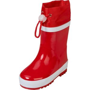 Playshoes Regenlaarzen met trekkoord Kinderen - Rood