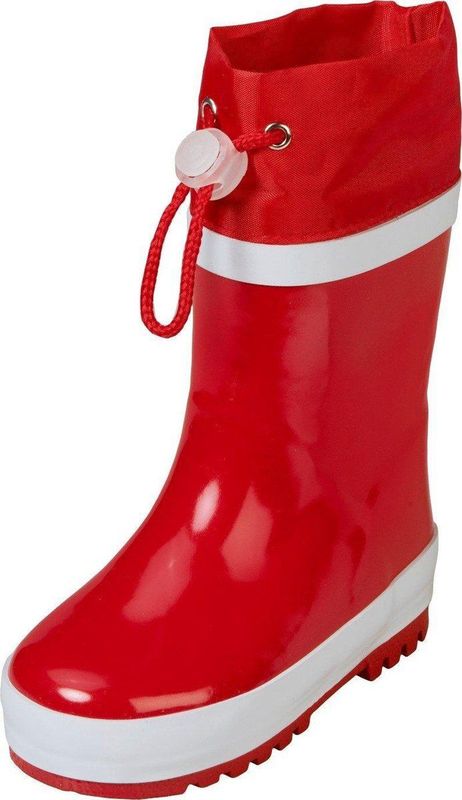 Playshoes Regenlaarzen met trekkoord Kinderen - Rood