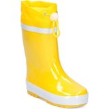 Playshoes Regenlaarzen met trekkoord Kinderen - Geel