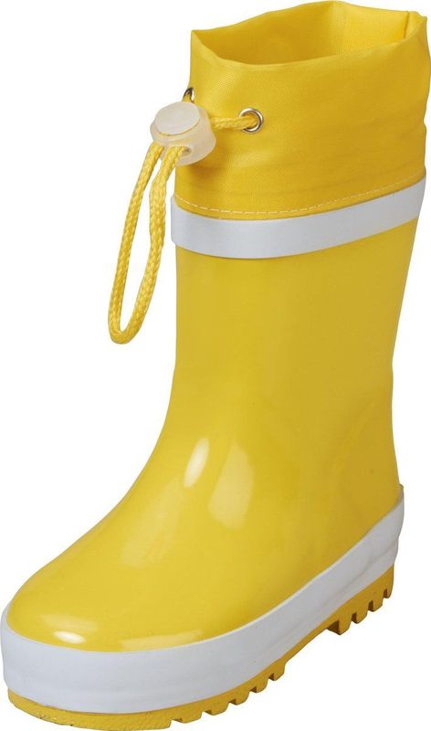 Playshoes Regenlaarzen met trekkoord Kinderen - Geel