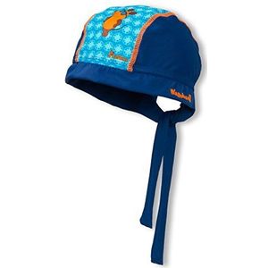 Playshoes UV-bescherming hoofddoek De MAUS muts, blauw (origineel 900), Large (fabrieksmaat: 55 centimeter)