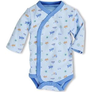 Schnizler - Wrap Body - Romper - Blauw - Katoen