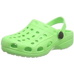 Playshoes - Basic - Badslippers - Groen - EVA-klomp