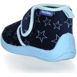 Playshoes - Pantoffels - Sterrenprint - Polyester - Klittenbandsluiting