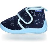 Playshoes - Pantoffels - Sterrenprint - Polyester - Klittenbandsluiting