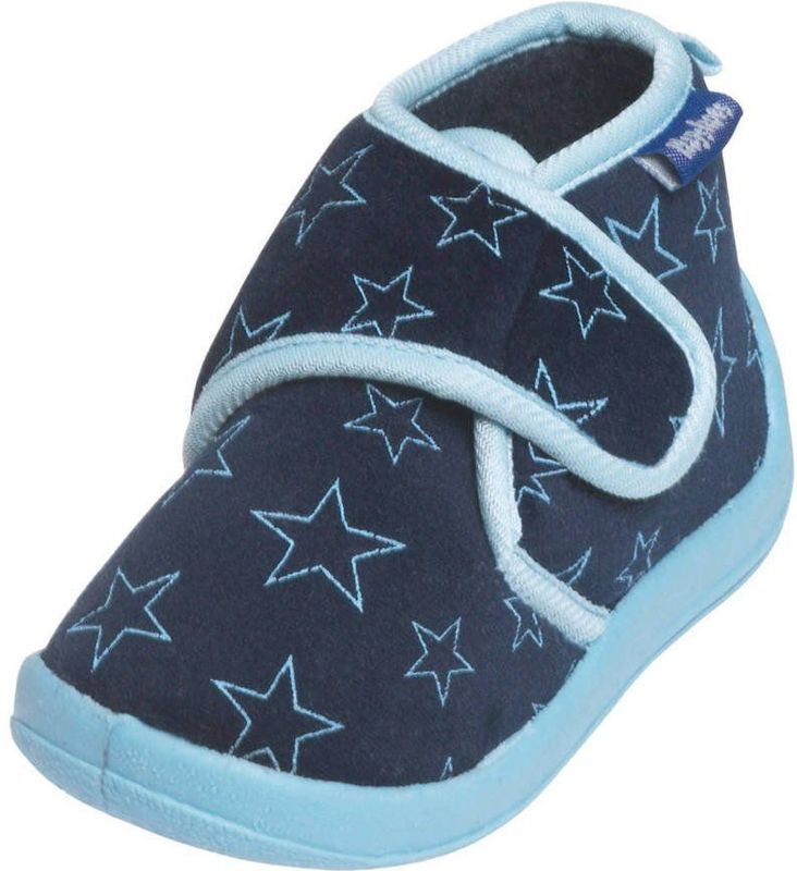 Playshoes - Pantoffels - Sterrenprint - Polyester - Klittenbandsluiting