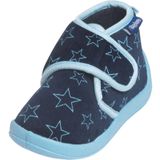 Playshoes Uniseks kinderpantoffels, Marine Pastel, 24/25 EU
