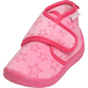 Playshoes Pantoffels Sterren Meisjes Roze Maat 20/21