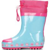 Playshoes Regenlaarzen Kinderen Uil - Turquoise