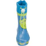 Playshoes Jongens krokodil rubberlaarzen, blauw, groen, 34/35 EU