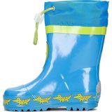 Playshoes Jongen regenlaarzen laarzen brand krokodil Wellington Rubber, Blue Blau Gruen 791, 20.5 EU