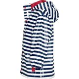 Maritim - Regenjas - Gestreept - Licht Gevoerd - Afneembare Capuchon