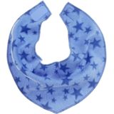 Playshoes Driehoekige sjaal voor meisjes van fleece, blauw (blauw 7)