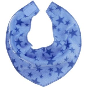 Playshoes Driehoekige sjaal voor meisjes van fleece, blauw (blauw 7)