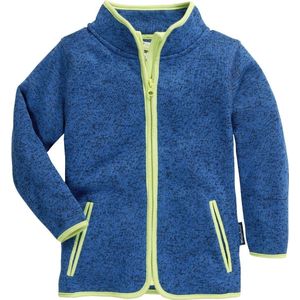 Playshoes Fleecejack Knit Fleece Junior Blauw Maat 80
