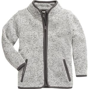 Playshoes Fleecejack Knit Fleece Junior Grijs Maat 80