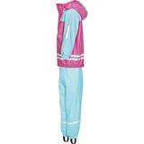 Playshoes - Regenpak - Turquoise - Licht Materiaal - Inclusief Afneembare Capuchon