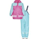 Playshoes - Regenpak - Turquoise - Licht Materiaal - Inclusief Afneembare Capuchon